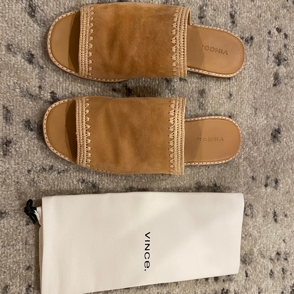 Vince Padmore Sandal Coastal Suede